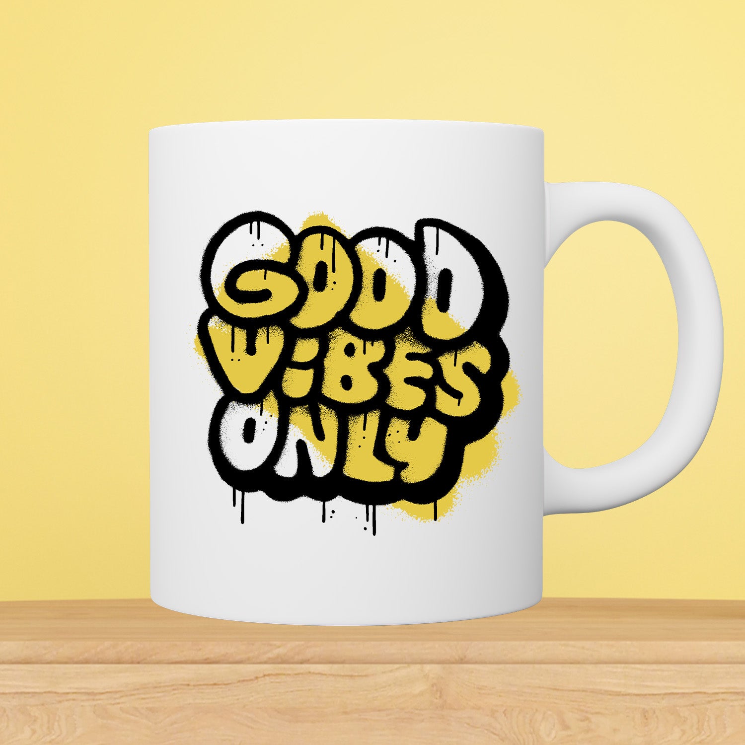 Good Vibes Only 11oz White Mug
