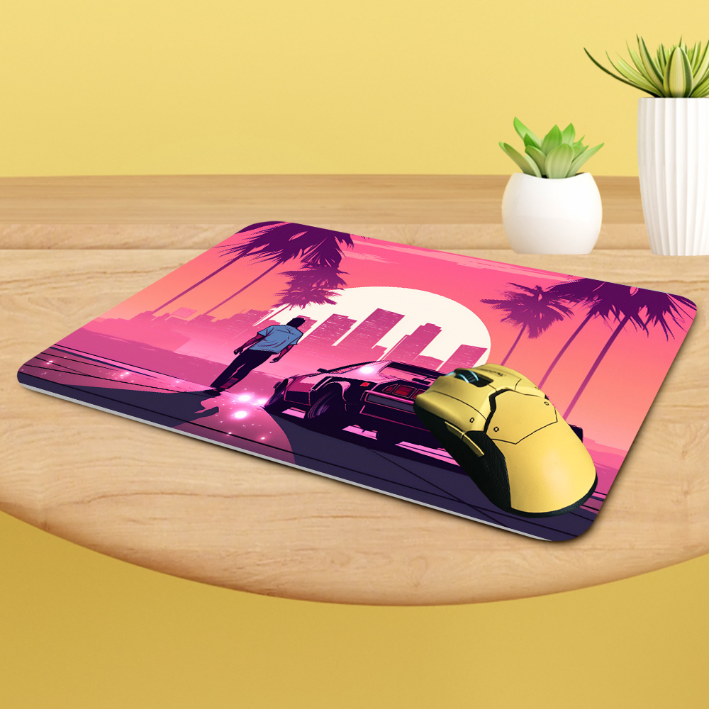 GTA VI Sunset Walk Away Cinematic Landscape Design