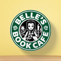 Belle’s Cafe Book Tea Coaster | Aesthetic Coaster
