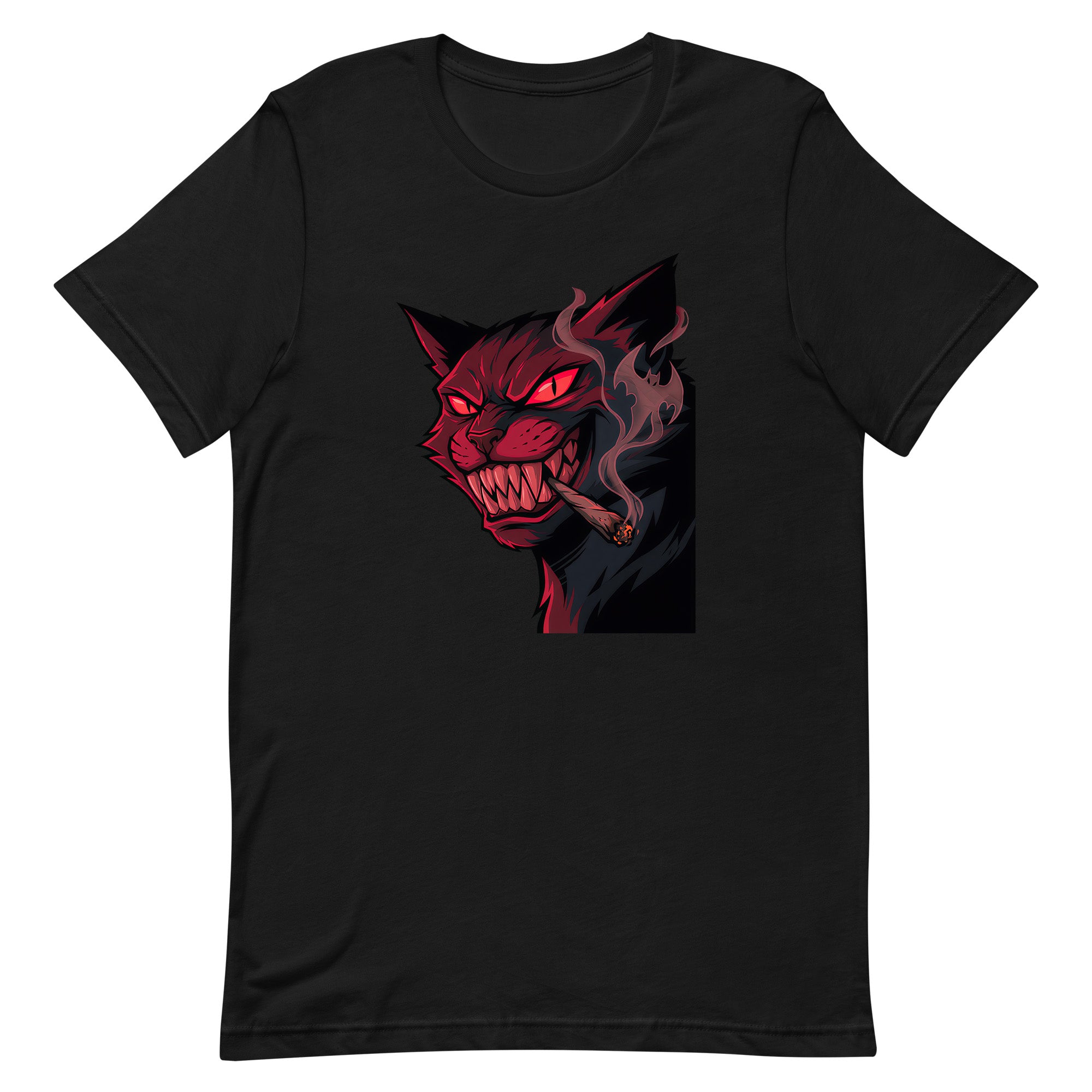 Dark Smoking Cat Kids Apparel