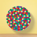 Colorful Dots Pattern Tea Coaster | Fun & Vibrant