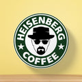 Heisenberg Coffee Tea Coaster | Cafe Logo Parody