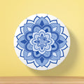 Mandala Pattern Tea Coaster | Minimal White Design