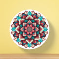 Mandala Pattern Tea Coaster | White Background