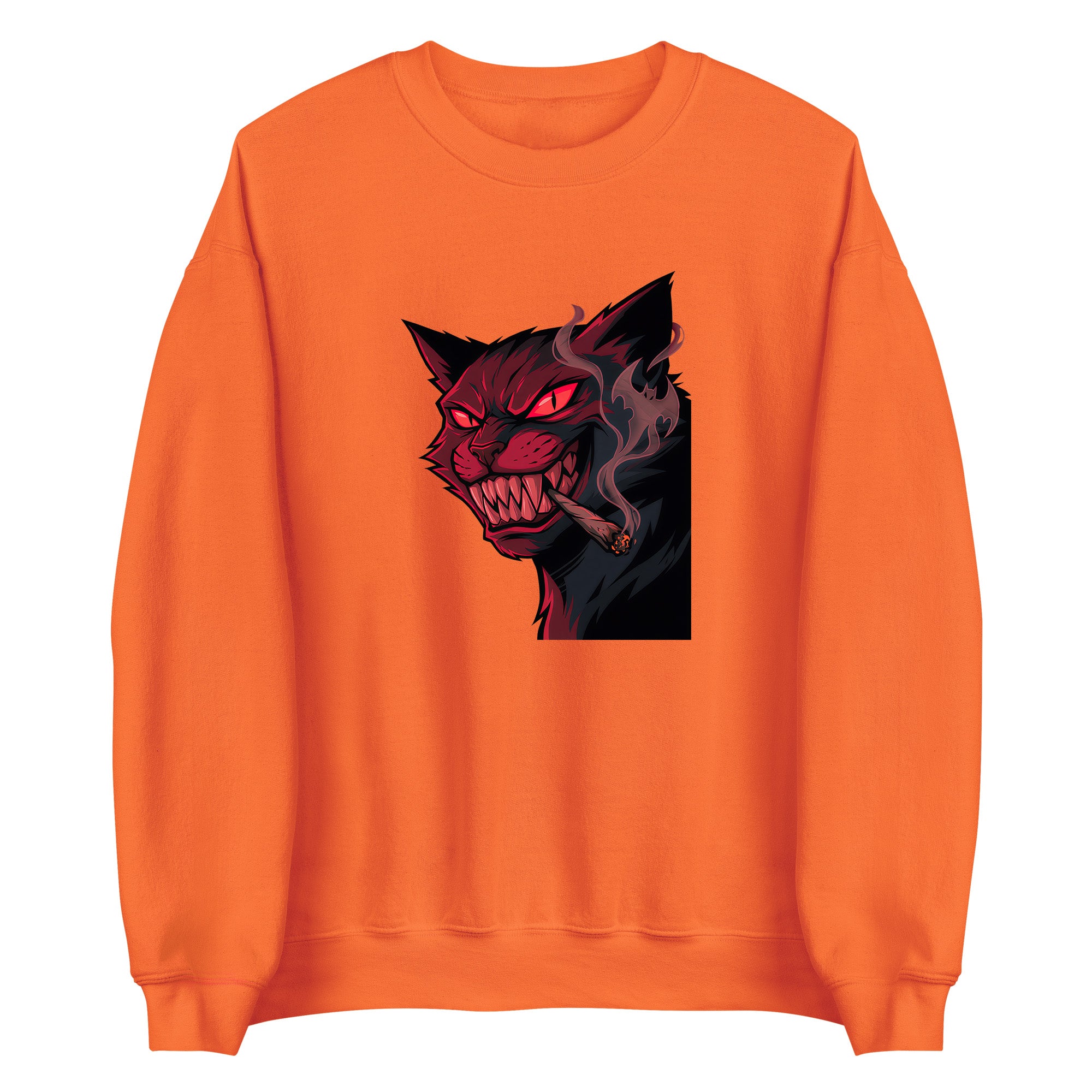 Dark Smoking Cat Kids Apparel