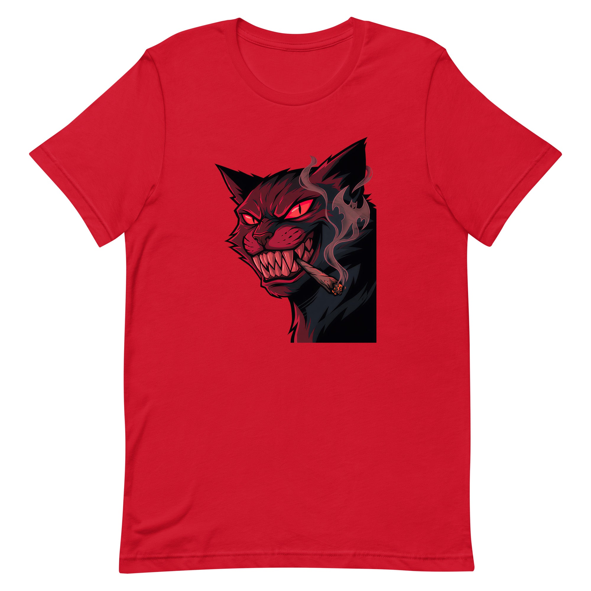Dark Smoking Cat Kids Apparel