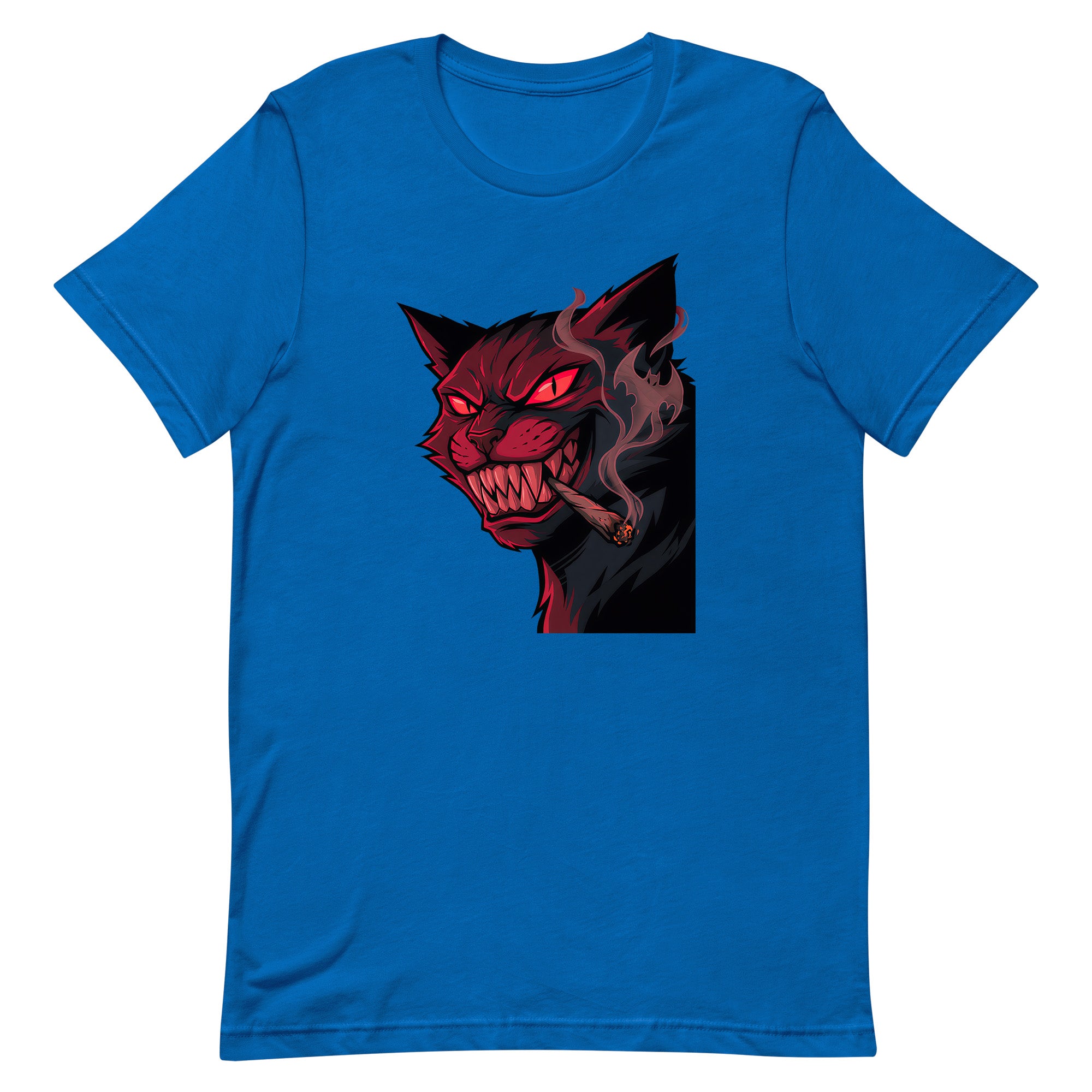 Dark Smoking Cat Adult Apparel