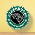 StarkBuck Milk of the Poppy Coaster | Cafe Parody