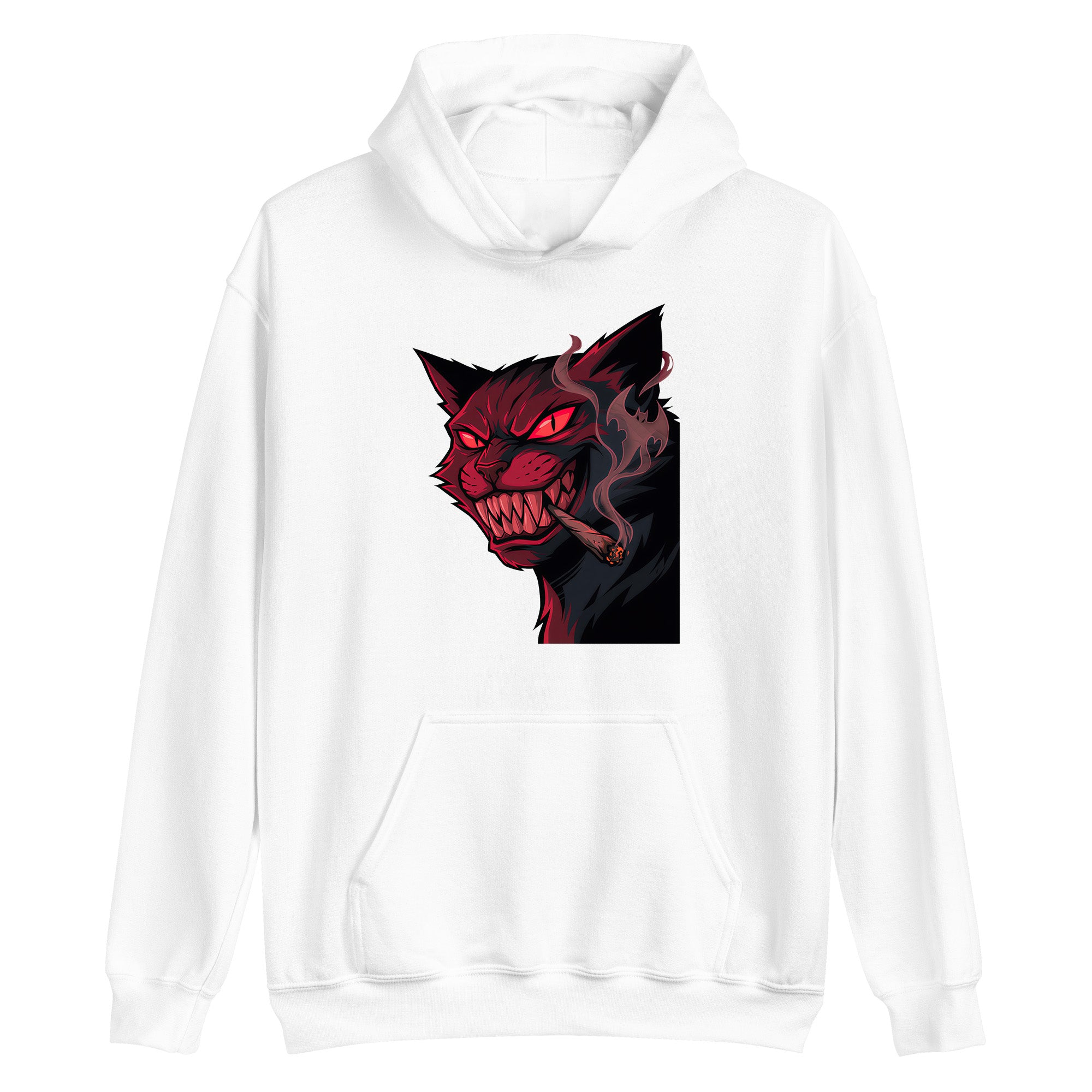 Dark Smoking Cat Kids Apparel