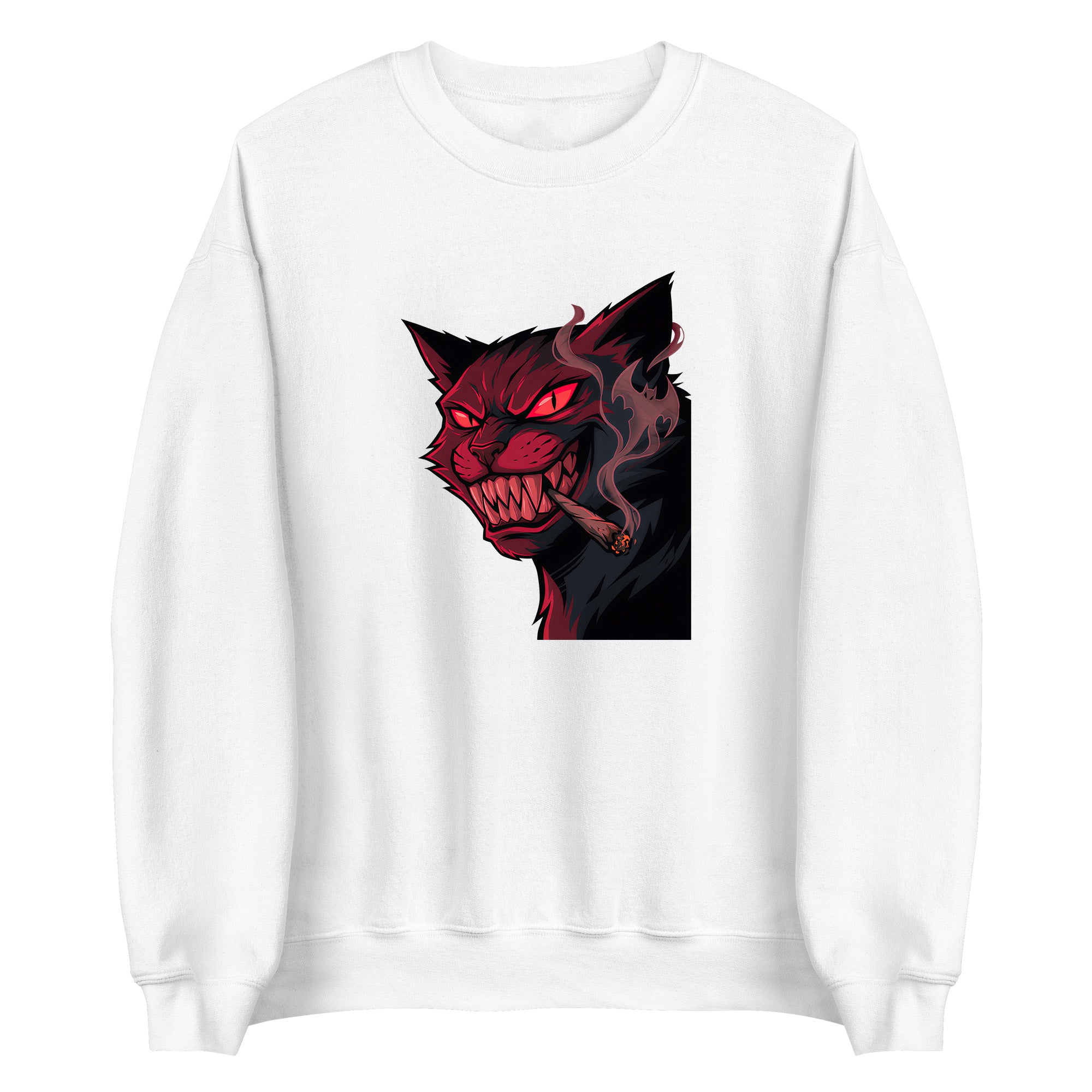 Dark Smoking Cat Kids Apparel