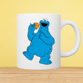 Cookie Monster Style Mug 11oz White Cup